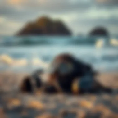 O'Neill Bahia product range displayed on a beach