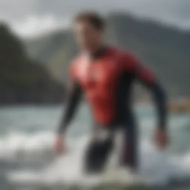 Performance in Challenging Water Conditions O'Neill Hyperfreak wetsuit tested in rough water conditions