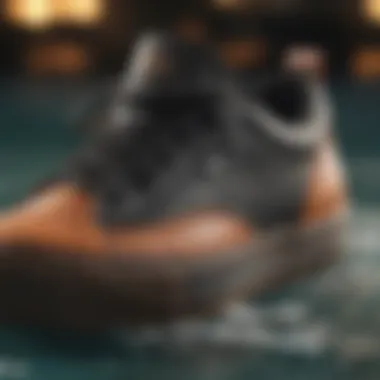 Safety Innovations in O'Neill Surf Footwear Detailed view of safety features in O'Neill surf shoes