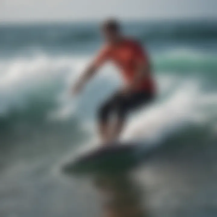 Optimizing performance on the waves with a slick boogie board