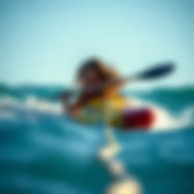 Patagonia Atom in Action: Embracing Watersports Patagonia Atom in action during watersport activities