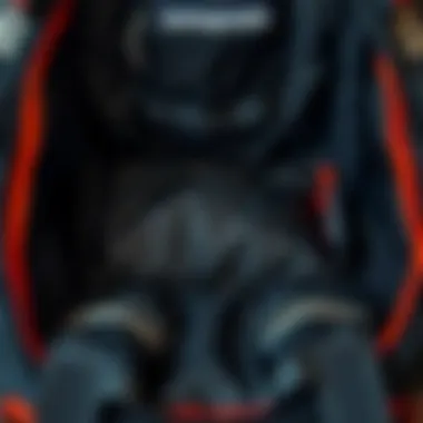 Interior compartment layout of the Patagonia Black Hole Duffel highlighting organizational features