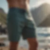 Patagonia board shorts with innovative fabric technology