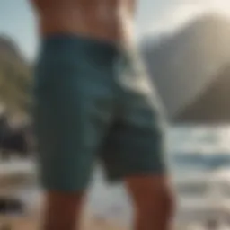 Patagonia board shorts with innovative fabric technology