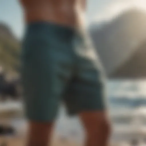 Patagonia board shorts with innovative fabric technology