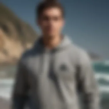 Innovative Quiksilver sweatshirt design for watersports