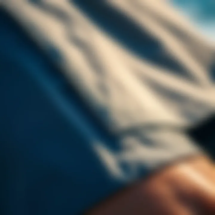 Quality Craftsmanship of Quiksilver Volley Close-up of Quiksilver Volley material and stitching