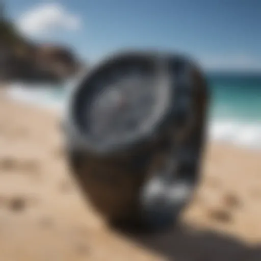 RipCurl GPS watch showcasing its sleek design