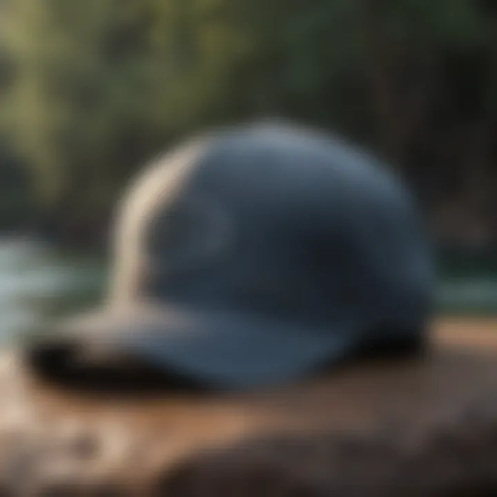 RVCA FlexFit Hat with Water-Repellent Technology