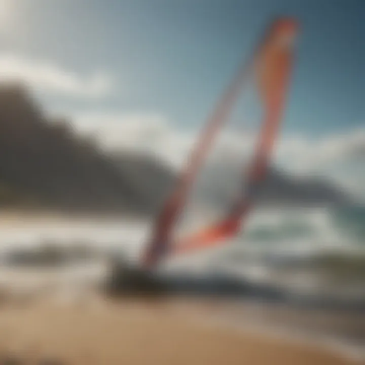 Scenic Windy Beach for Wind Surfing