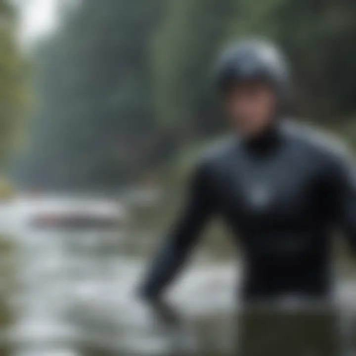 Wetsuit selection for cold water conditions