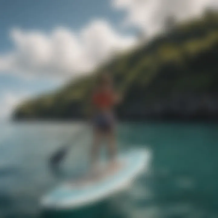 Serene Paddleboarding Experience in Olu Kai Nui