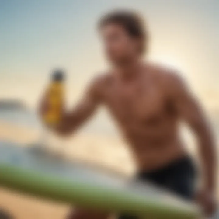 Sun Bum SPF 15 Spray Shielding Surfer from Sun's Harmful Rays