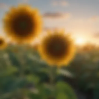 Sunflower Field in Full Bloom