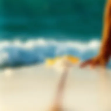 Surfboard maintenance tips with wax