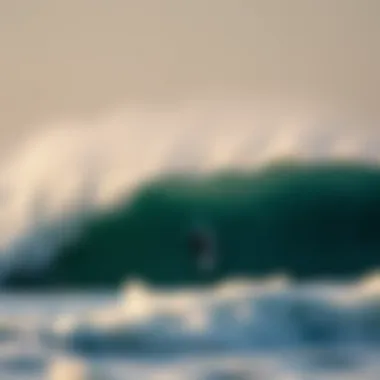 Majestic Waves at Hatteras Island Stunning waves crashing on Hatteras shoreline