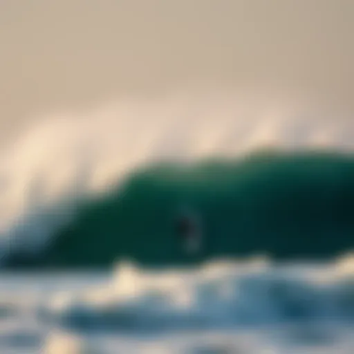 Majestic Waves at Hatteras Island Stunning waves crashing on Hatteras shoreline