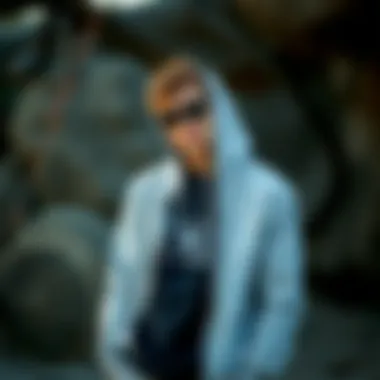 Fashion Integration with the Billabong Grey Hoodie A stylish ensemble featuring the Billabong grey hoodie paired with accessories