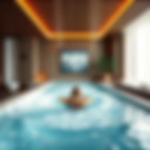 Salt Water Therapy in a Luxurious Spa Therapeutic benefits of salt water in a spa setting