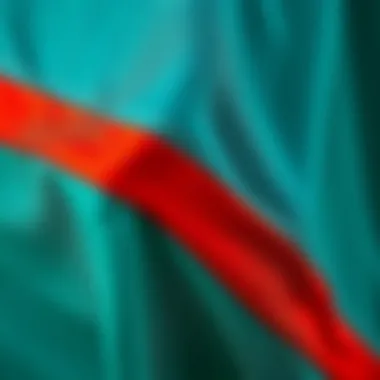 Eco-Friendly Materials of Rip Curl Poncho Close-up of the eco-friendly materials used in the Rip Curl Poncho