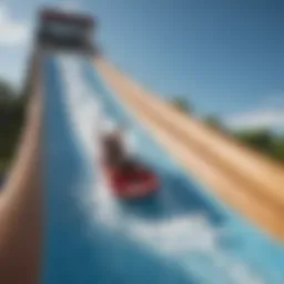 Exciting Water Slide at Waco Water Park BSR