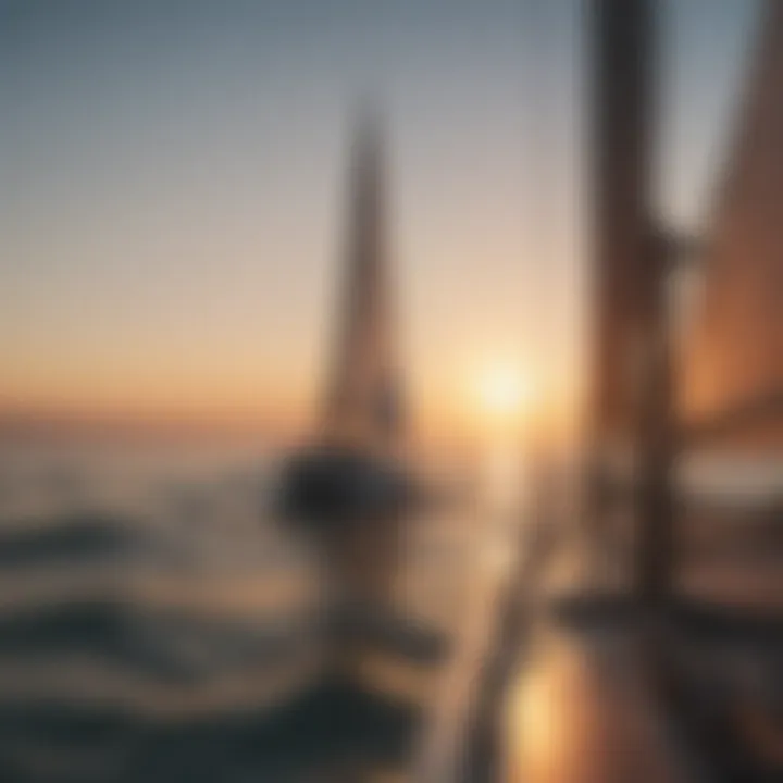 Serene Sunset Sailing