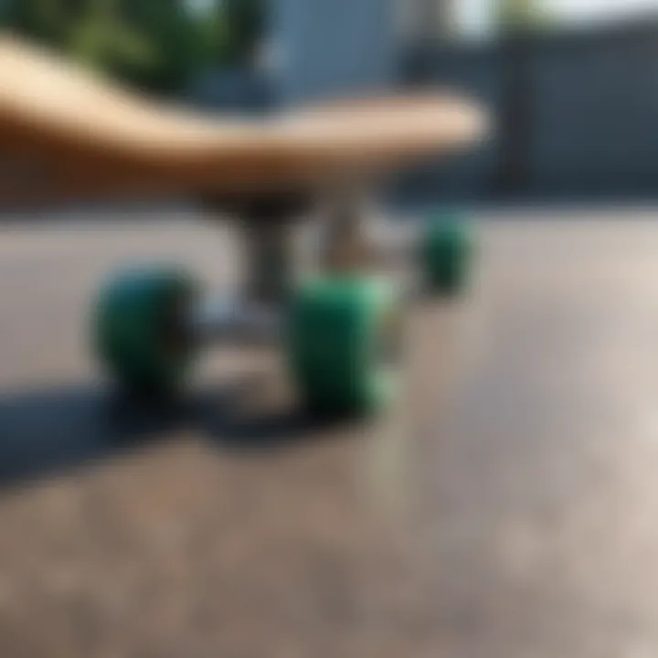 High-quality skateboard trucks for stability and control