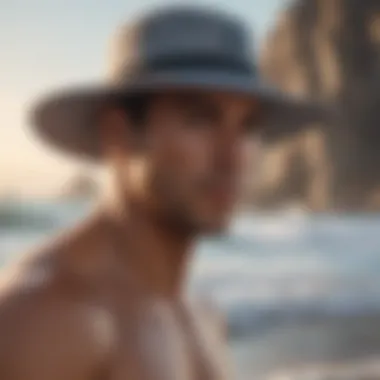 Surf Hat Featuring Breathable Quick-Dry Technology