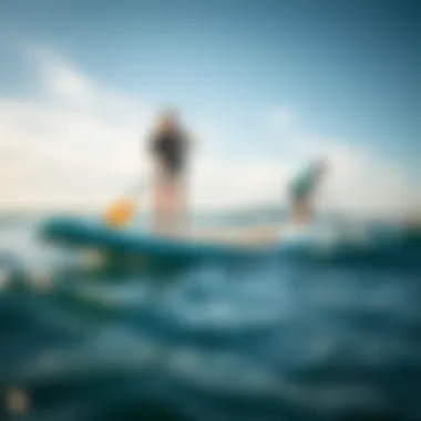 Different paddle board types for various activities