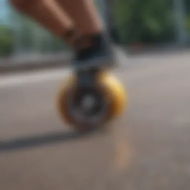 Skate wheels suited for different skating styles