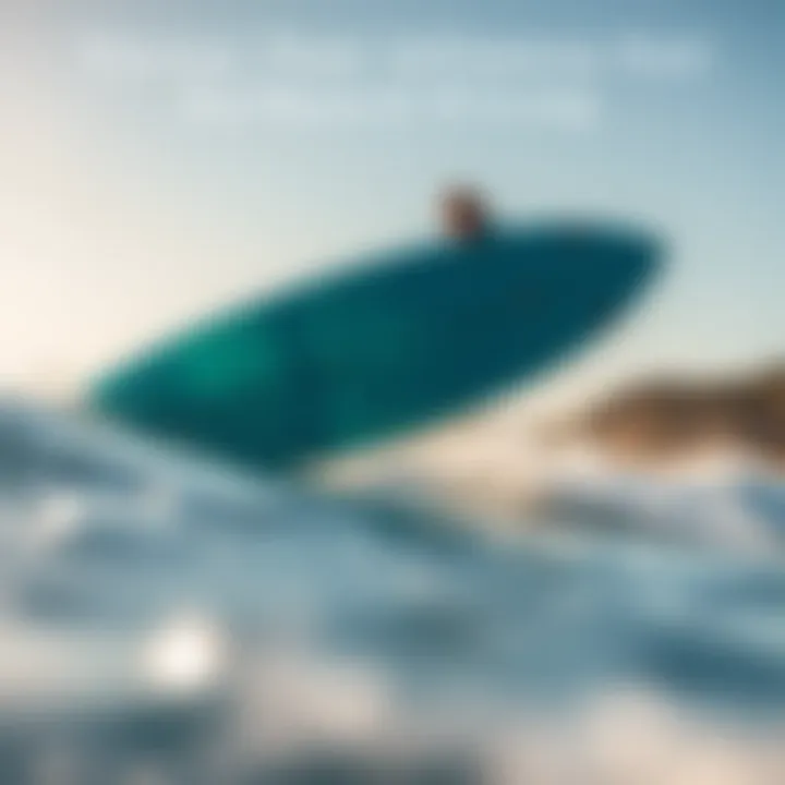 Factors That Influence Foil Surfboard Pricing An infographic illustrating the factors influencing foil surfboard pricing