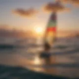 Windsurfing Paradise Sunset