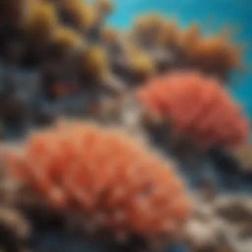 Vibrant Coral Diversity on a Barrier Reef