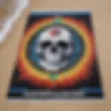 Vibrant Grateful Dead Beach Towel Design