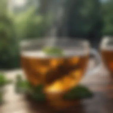 Aromatic Herbal Tea for Detoxification