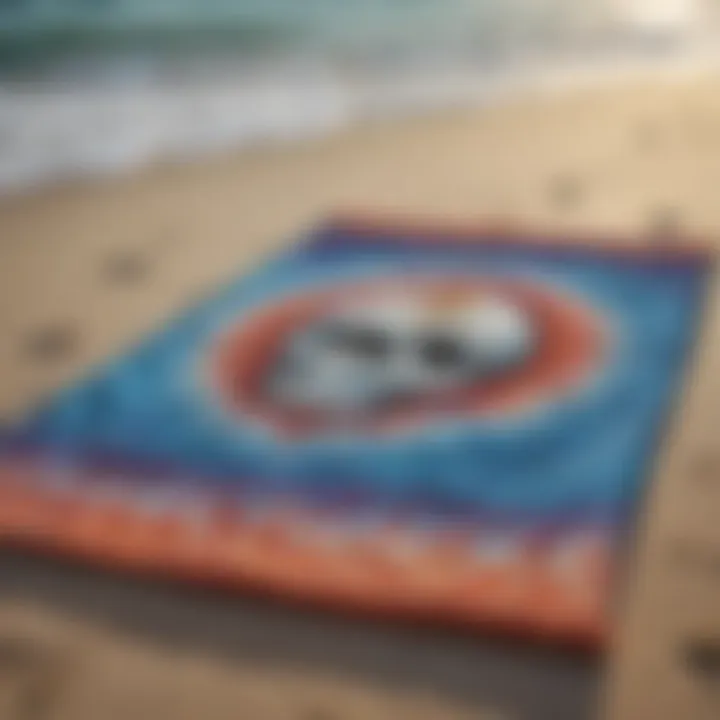 Waterproof Slowtide Grateful Dead Beach Towel