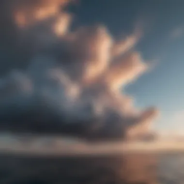 Wispy Altocumulus Clouds in Twilight