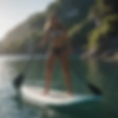 Zen-like Paddleboarding Experience